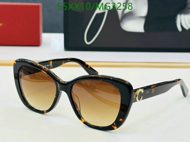 Glasses-Cartier Code: MG3258 $: 55USD