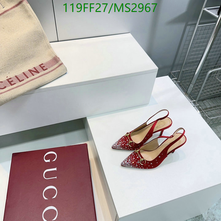 Women Shoes-Gucci Code: MS2967 $: 119USD