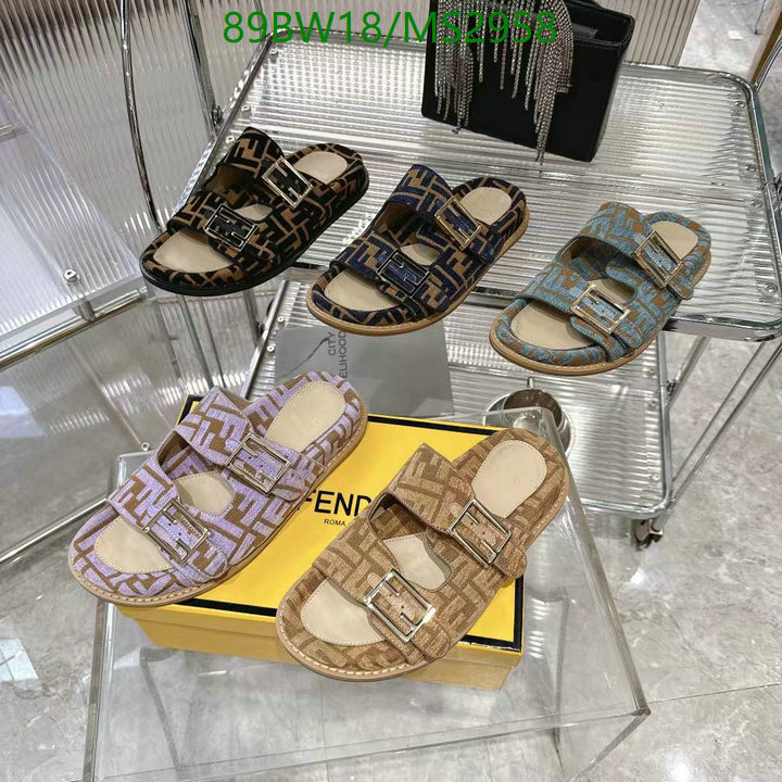 Women Shoes-Fendi Code: MS2958 $: 89USD