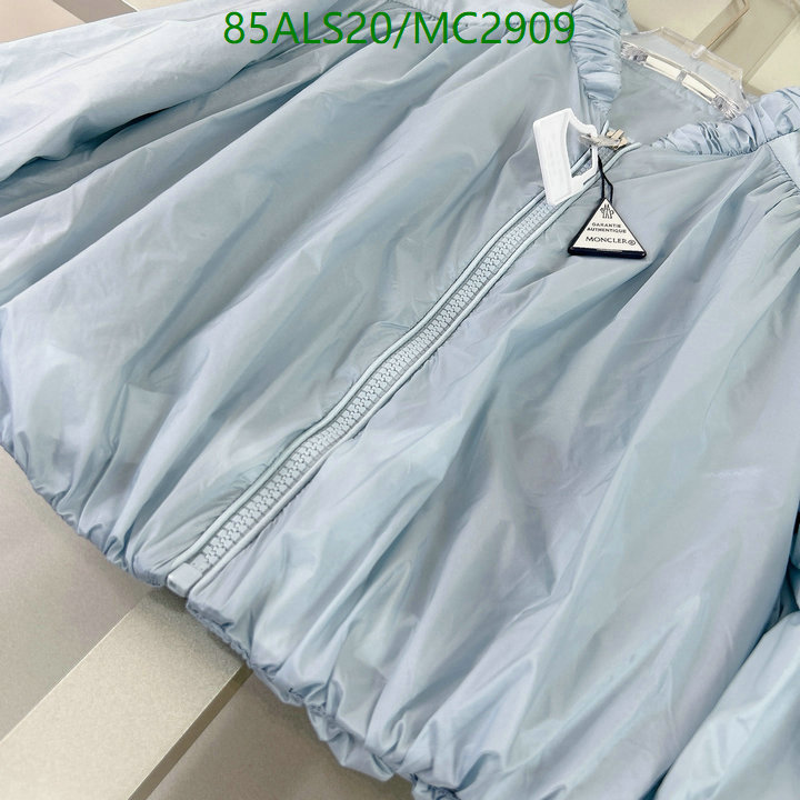 Kids Clothing-Moncler Code: MC2909 $: 85USD
