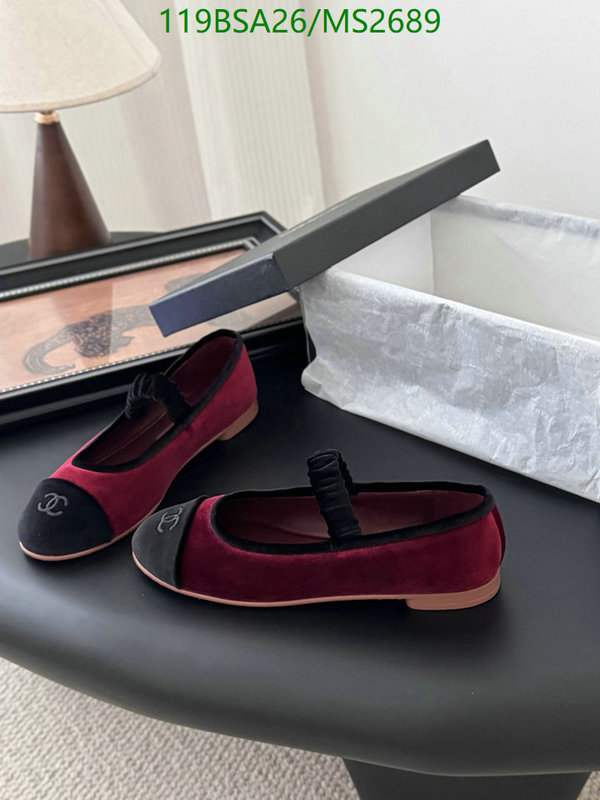 Women Shoes-Chanel Code: MS2689 $: 119USD