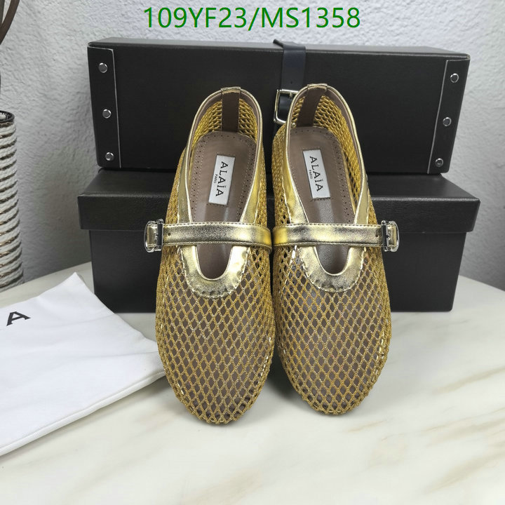 Women Shoes-ALAIA Code: MS1358 $: 109USD