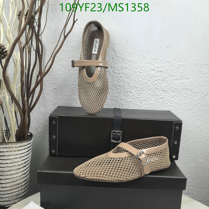 Women Shoes-ALAIA Code: MS1358 $: 109USD