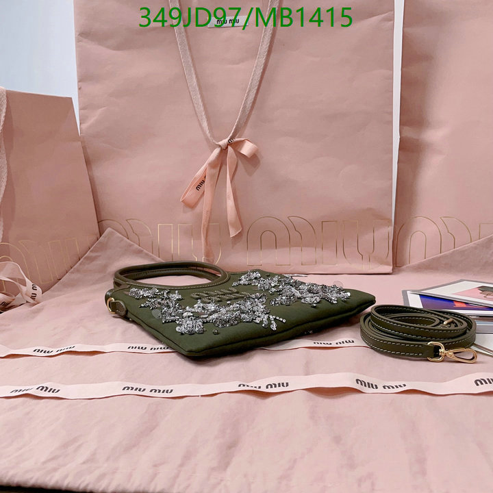Miu Miu Bag-(Mirror)-Crossbody- Code: MB1415 $: 349USD