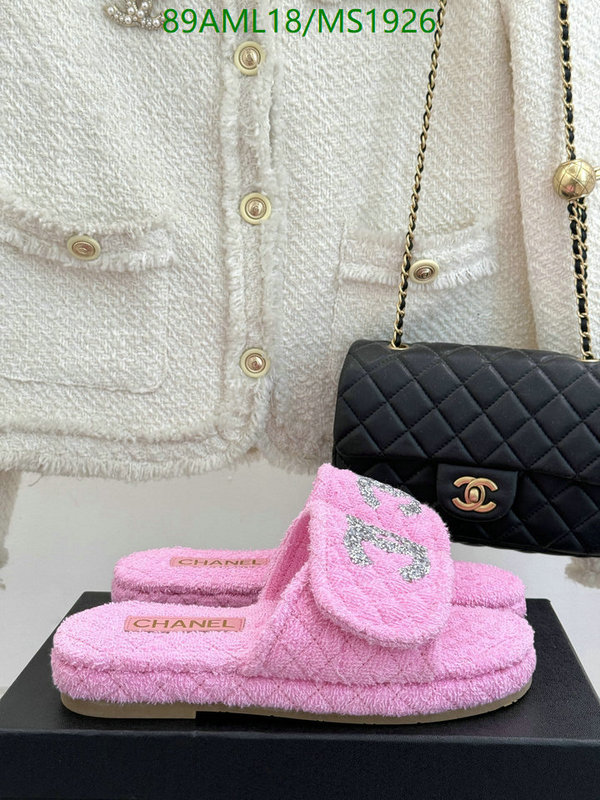 Women Shoes-Chanel Code: MS1926 $: 89USD