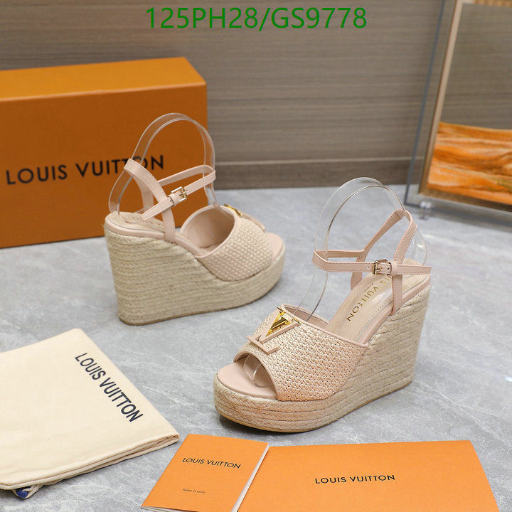 Women Shoes-LV Code: GS9778 $: 125USD