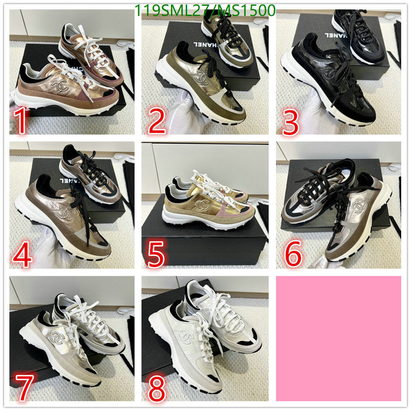 Women Shoes-Chanel Code: MS1500 $: 119USD