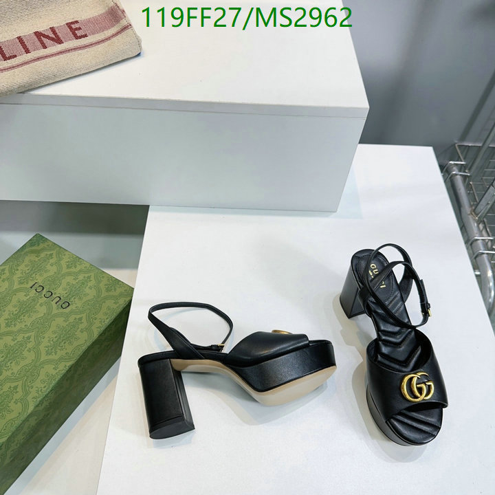 Women Shoes-Gucci Code: MS2962 $: 119USD