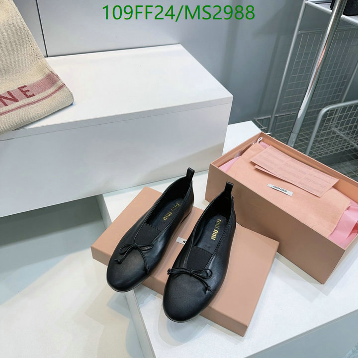Women Shoes-Miu Miu Code: MS2988 $: 109USD