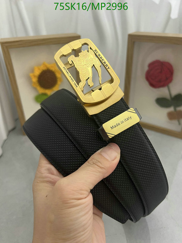 Belts-Burberry Code: MP2996 $: 75USD