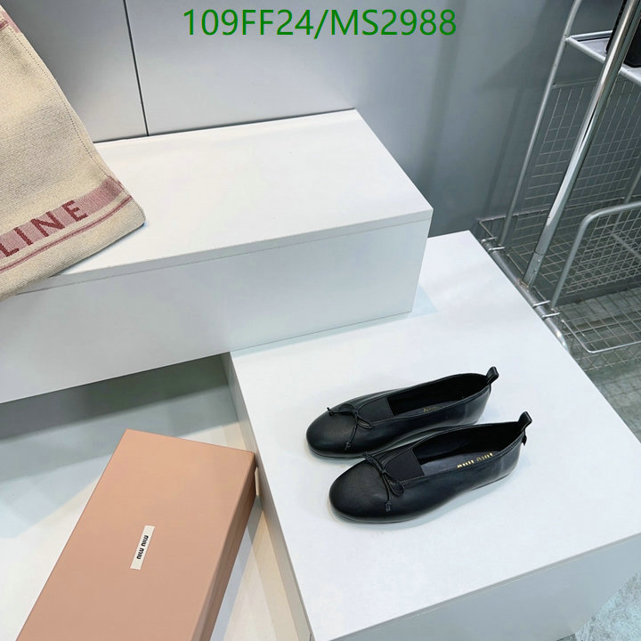 Women Shoes-Miu Miu Code: MS2988 $: 109USD