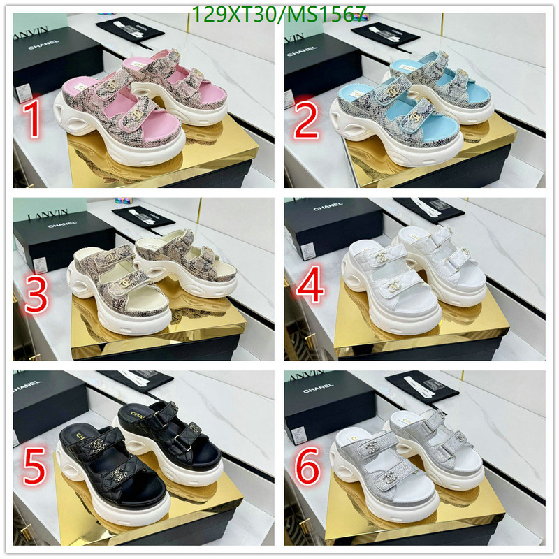 Women Shoes-Chanel Code: MS1567 $: 129USD