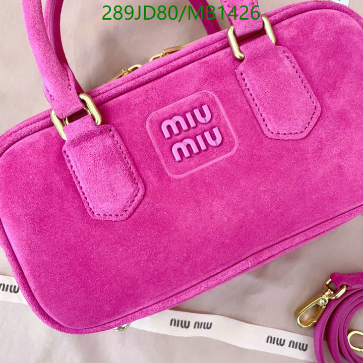 Miu Miu Bag-(Mirror)-Crossbody- Code: MB1426 $: 289USD