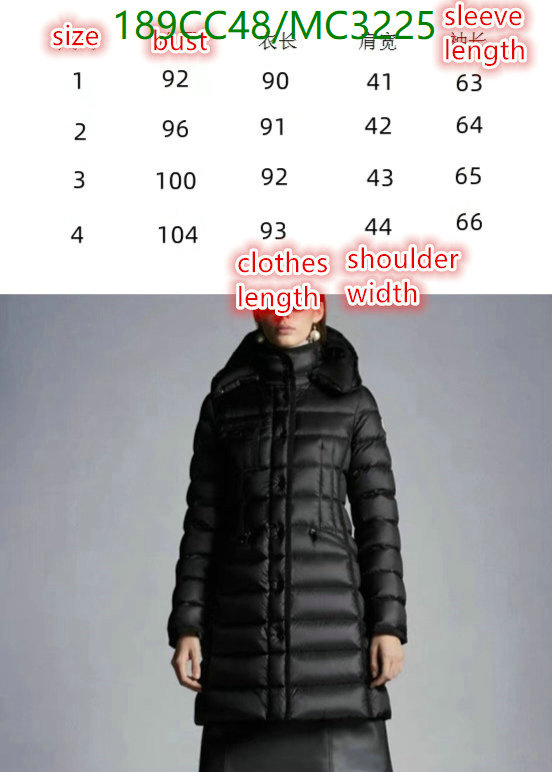 Down jacket Women-Moncler Code: MC3225 $: 189USD