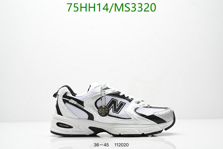 Women Shoes-New Balance Code: MS3320 $: 75USD