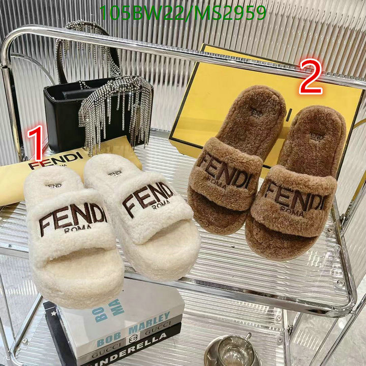 Women Shoes-Fendi Code: MS2959 $: 105USD