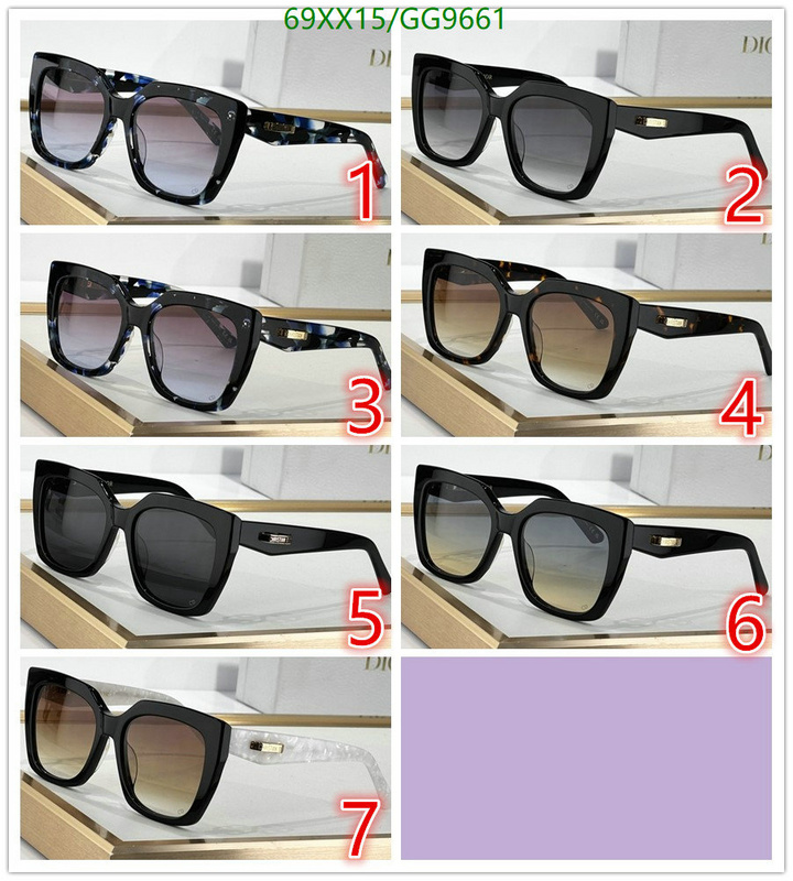Glasses-Dior Code: GG9661 $: 69USD