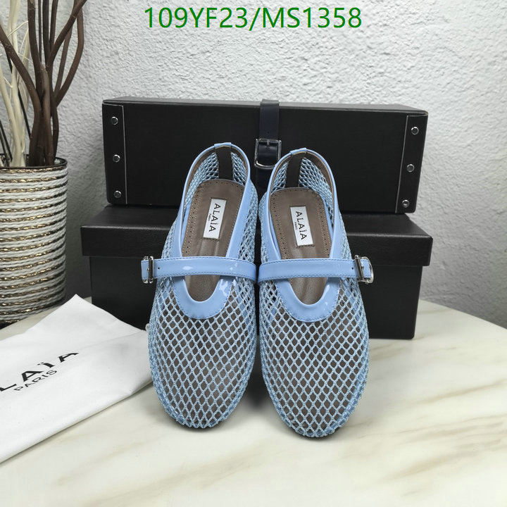 Women Shoes-ALAIA Code: MS1358 $: 109USD