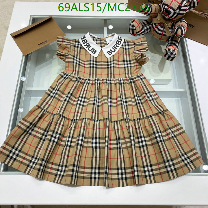 Kids Clothing-Burberry Code: MC2735 $: 69USD