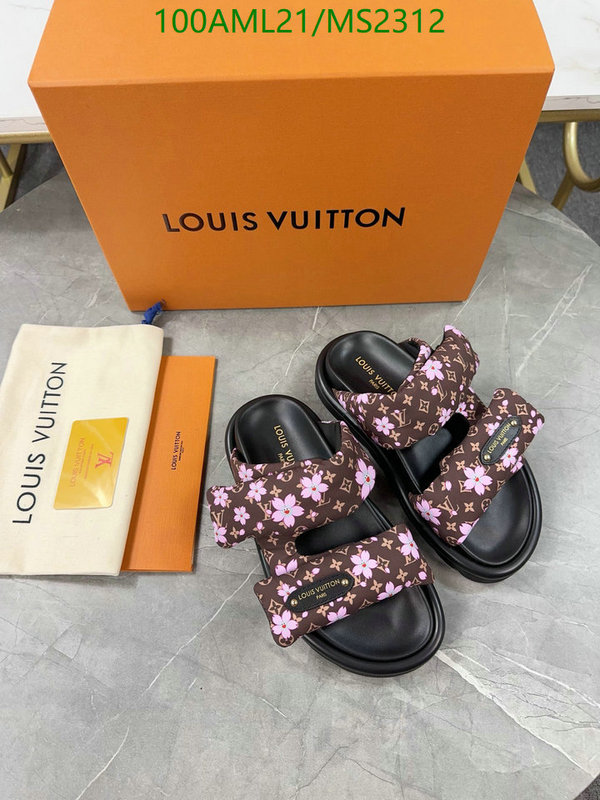 Men shoes-LV Code: MS2312 $: 100USD