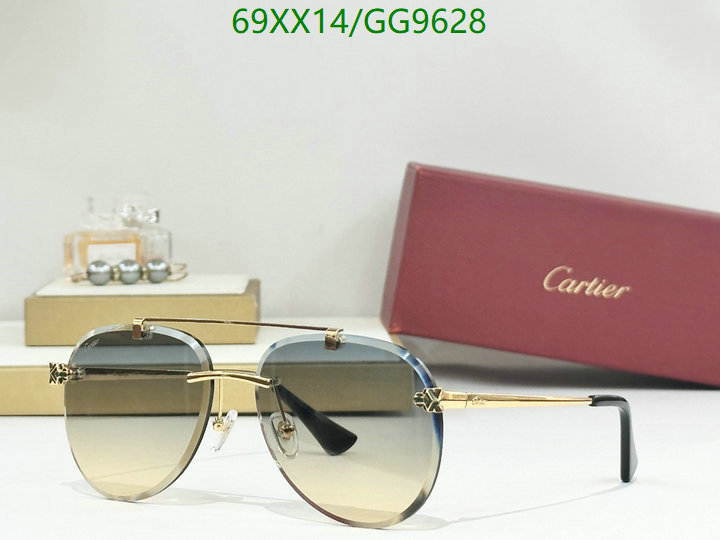 Glasses-Cartier Code: GG9628 $: 69USD
