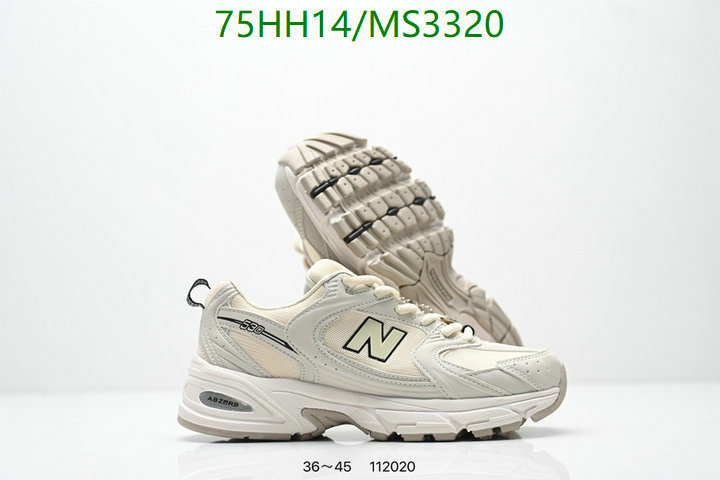 Women Shoes-New Balance Code: MS3320 $: 75USD
