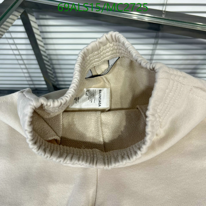 Kids Clothing-Balenciaga Code: MC2725 $: 69USD
