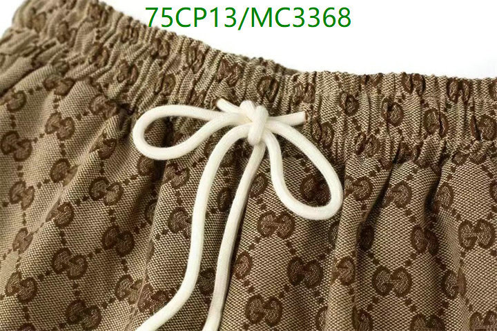 Clothing-Gucci Code: MC3368 $: 75USD