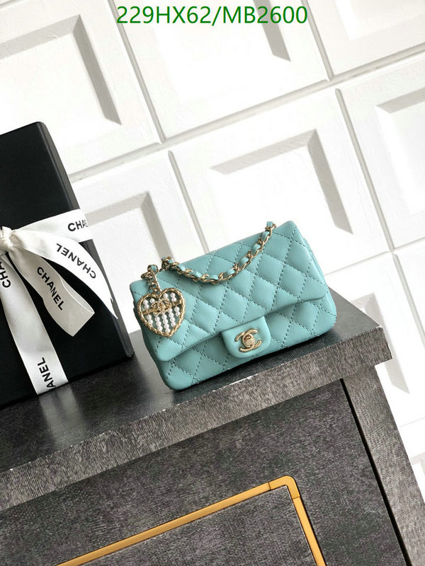 Chanel Bag-(Mirror)-Crossbody- Code: MB2600 $: 229USD