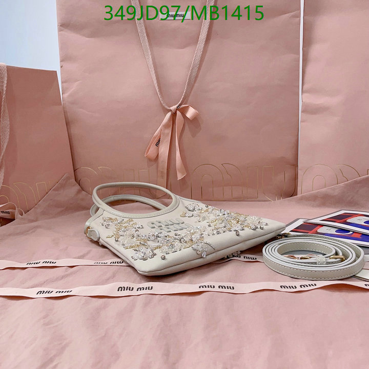 Miu Miu Bag-(Mirror)-Crossbody- Code: MB1415 $: 349USD