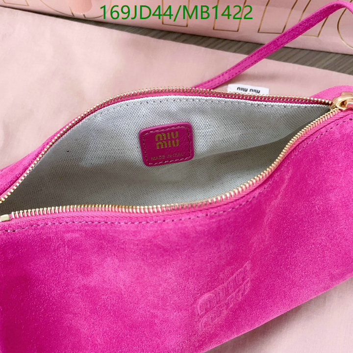 Miu Miu Bag-(Mirror)-Crossbody- Code: MB1422 $: 169USD