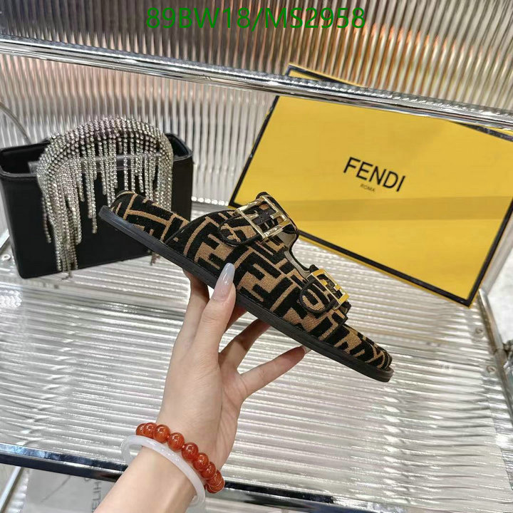 Women Shoes-Fendi Code: MS2958 $: 89USD