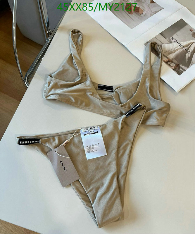 Swimsuit-MIUMIU Code: MY2127 $: 45USD