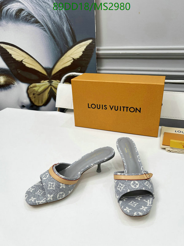 Women Shoes-LV Code: MS2980 $: 89USD