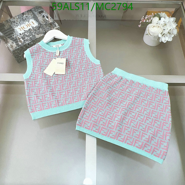Kids clothing-Fendi Code: MC2794 $: 59USD