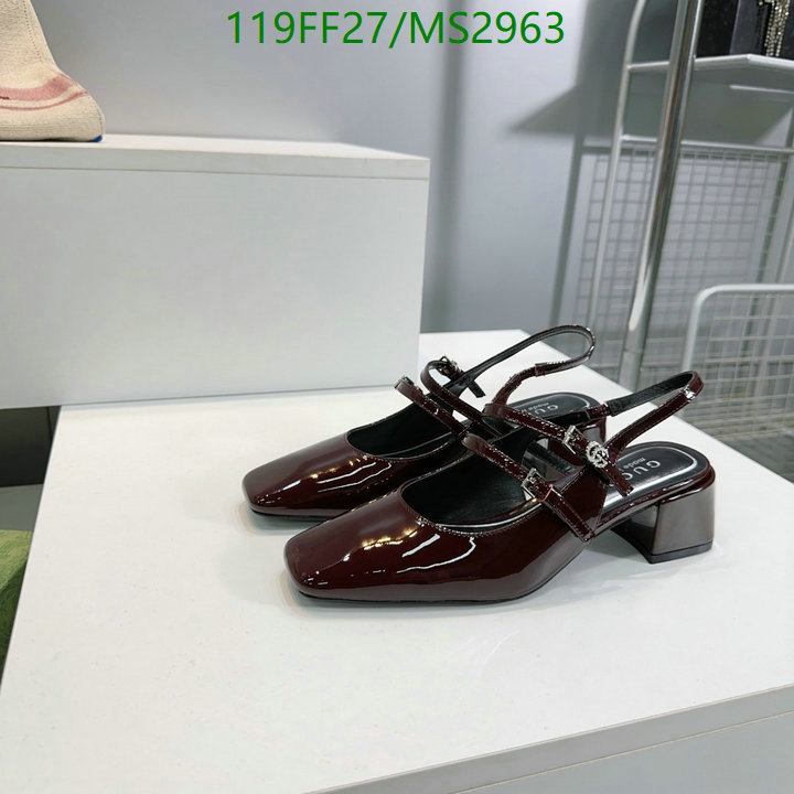 Women Shoes-Gucci Code: MS2963 $: 119USD