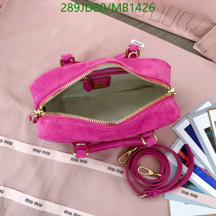 Miu Miu Bag-(Mirror)-Crossbody- Code: MB1426 $: 289USD