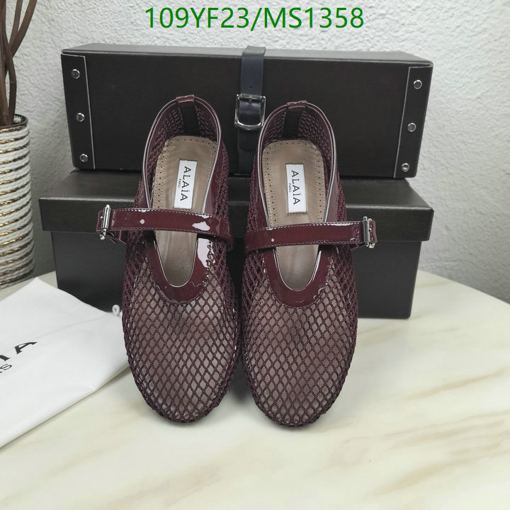 Women Shoes-ALAIA Code: MS1358 $: 109USD