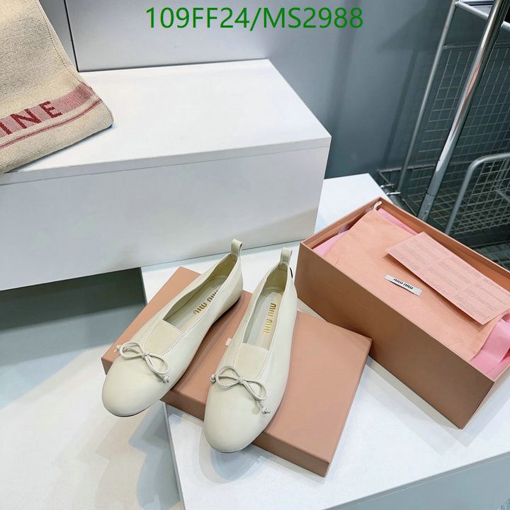 Women Shoes-Miu Miu Code: MS2988 $: 109USD
