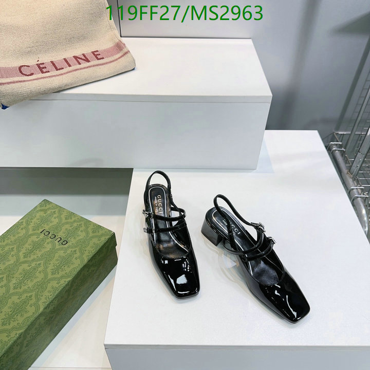 Women Shoes-Gucci Code: MS2963 $: 119USD