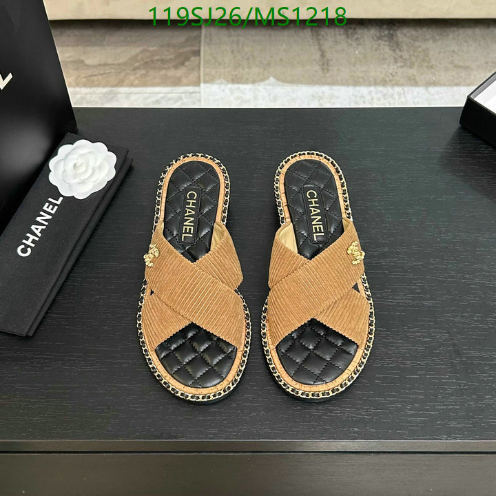Women Shoes-Chanel Code: MS1218 $: 119USD
