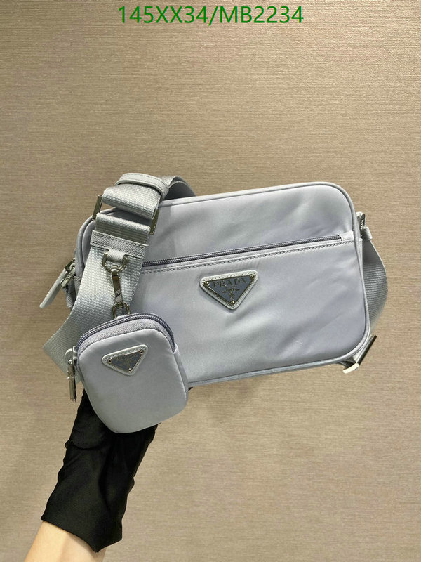 Prada Bag-(Mirror)-Crossbody- Code: MB2234 $: 145USD