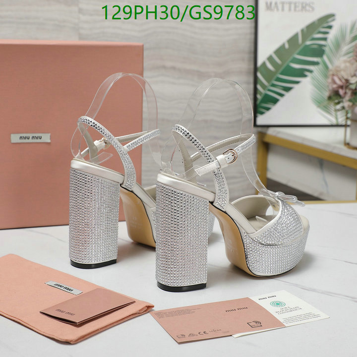 Women Shoes-Miu Miu Code: GS9783 $: 129USD
