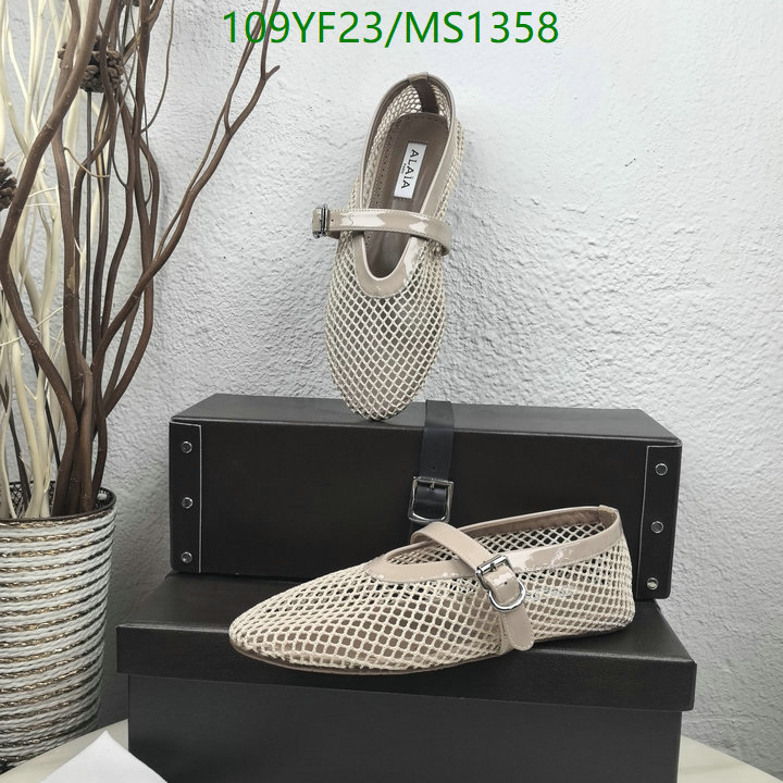 Women Shoes-ALAIA Code: MS1358 $: 109USD