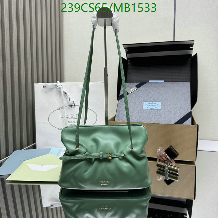 Prada Bag-(Mirror)-Crossbody- Code: MB1533 $: 239USD