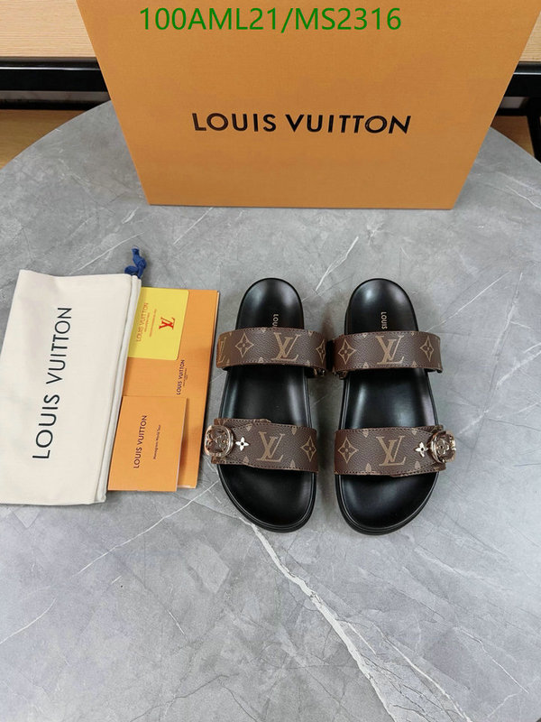 Men shoes-LV Code: MS2316 $: 100USD