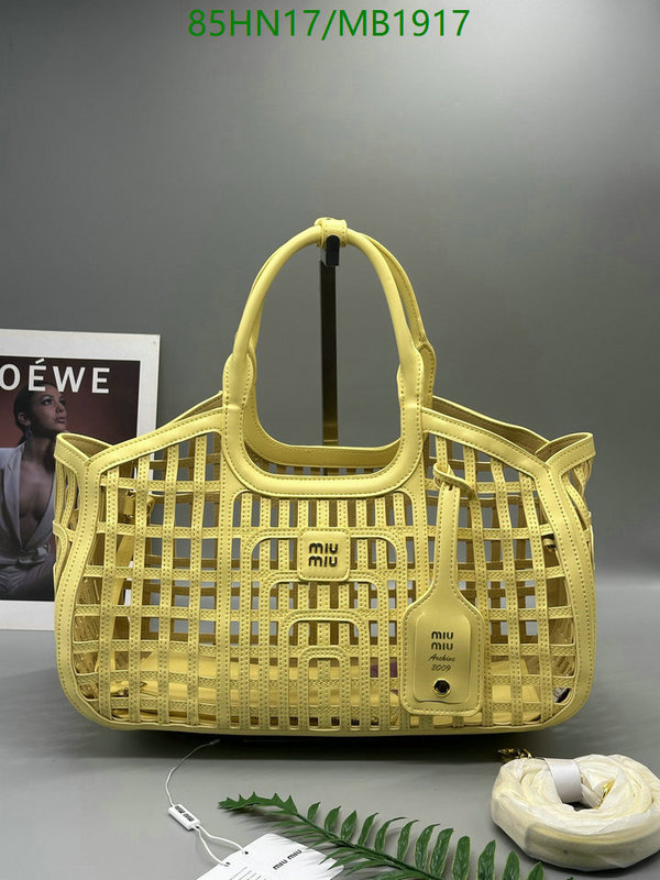 Miu Miu Bag-(4A)-Crossbody- Code: MB1917 $: 85USD