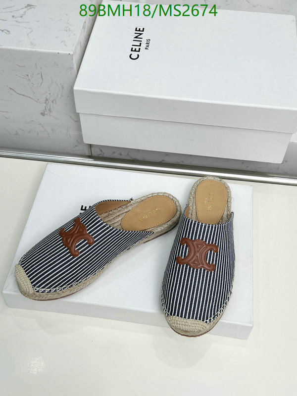 Women Shoes-Celine Code: MS2674 $: 89USD