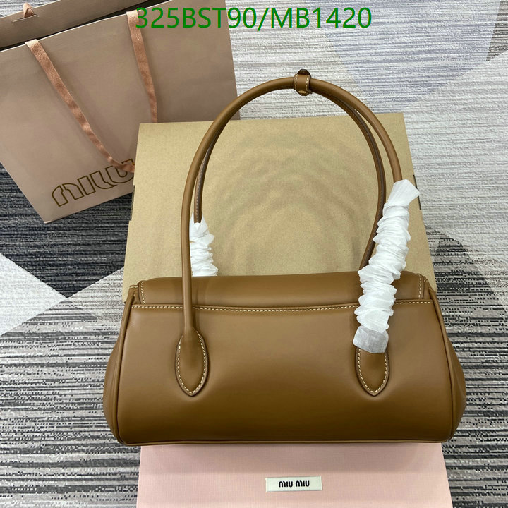 Miu Miu Bag-(Mirror)-Handbag- Code: MB1420 $: 325USD
