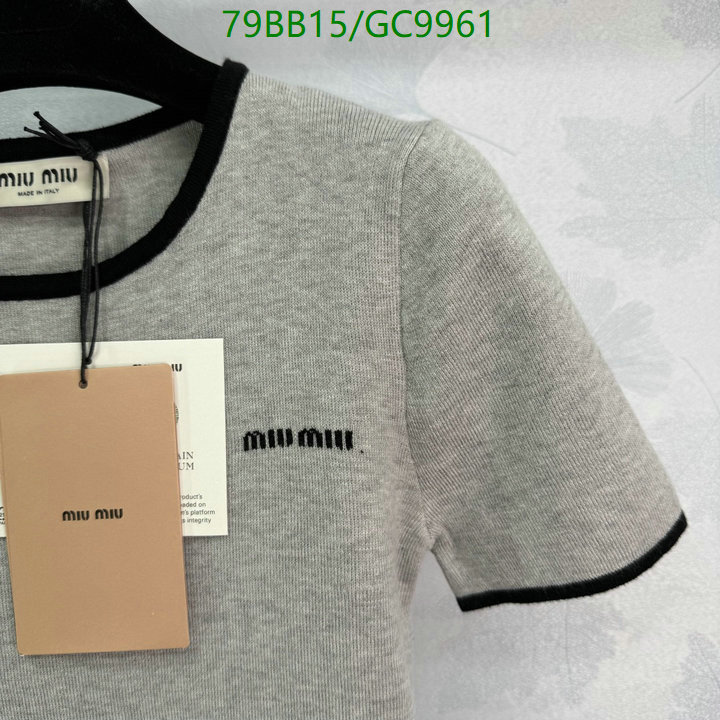 Clothing-MIUMIU Code: GC9961 $: 79USD